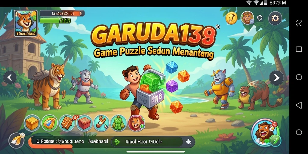 Tampilan gameplay GARUDA138 yang menarik dan menantang teka-teki.