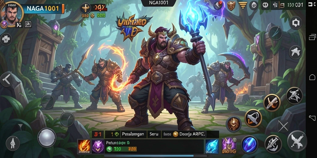 Tampilan gameplay NAGA1001 yang mendebarkan dan penuh aksi.