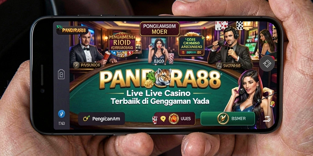 Tampilan gameplay PANDORA88 yang menarik dan interaktif di Live Casino.