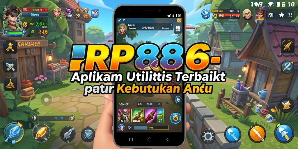 Tangkapan layar utama menunjukkan antarmuka intuitif RP886 dalam mengoptimalkan perangkat.
