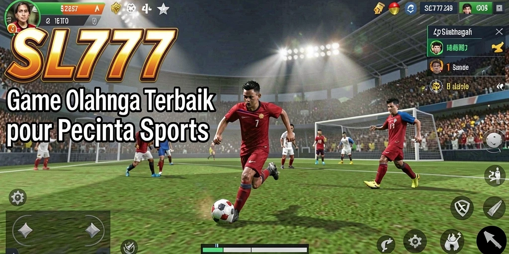 Tampilan gameplay SL777 yang menakjubkan dengan aksi olahraga yang intens.